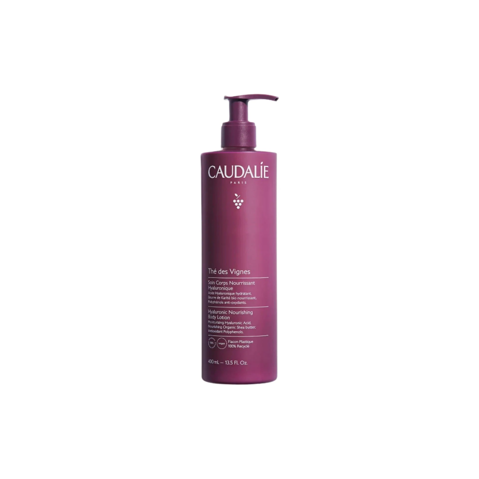 Caudalie Hyaluronic Nourishing Body Lotion Thé des Vignes perfect for daily hydration and silky-smooth skin.