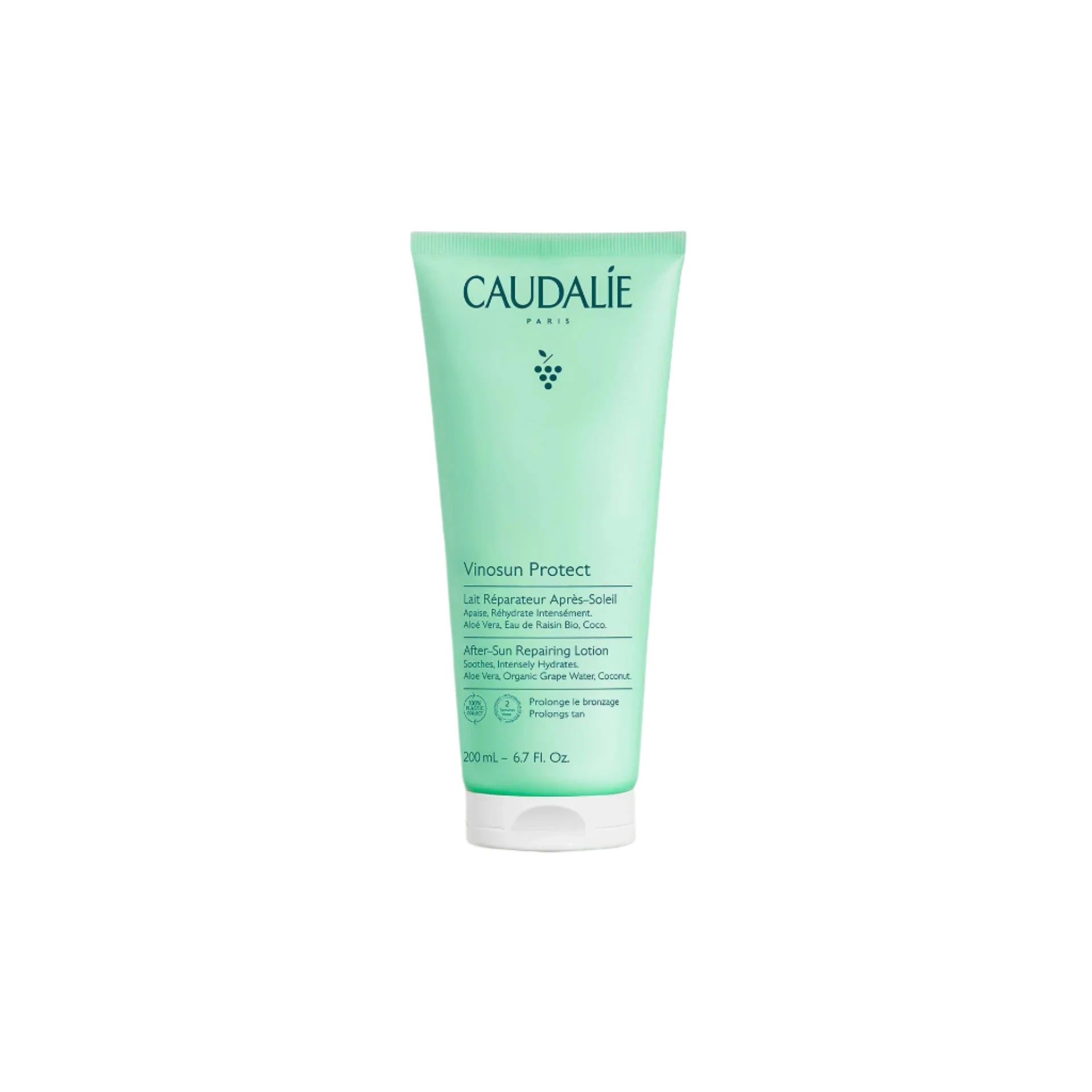 Caudalie Vinosun Protect After Sun Repairing Lotion β Soothing and hydrating lotion for skin after sun exposure.