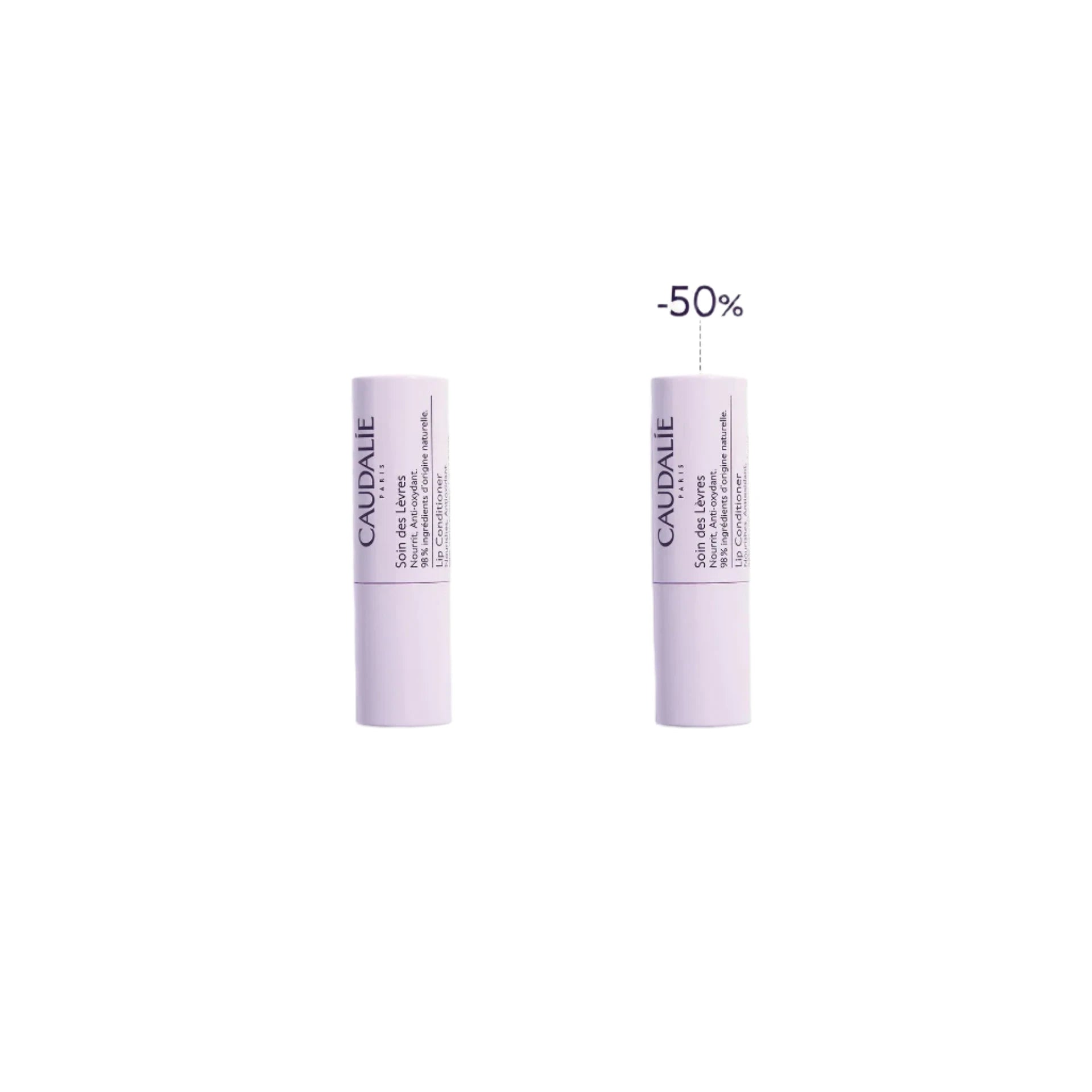 Caudalie Vinotherapist Lip Conditioner Duo – Two lip balms that nourishes, repairs, and protects dry, chapped lips.