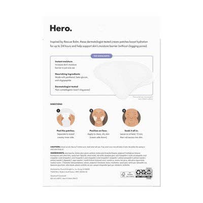 Hero Cosmetics Rescue Patch 6ct - New