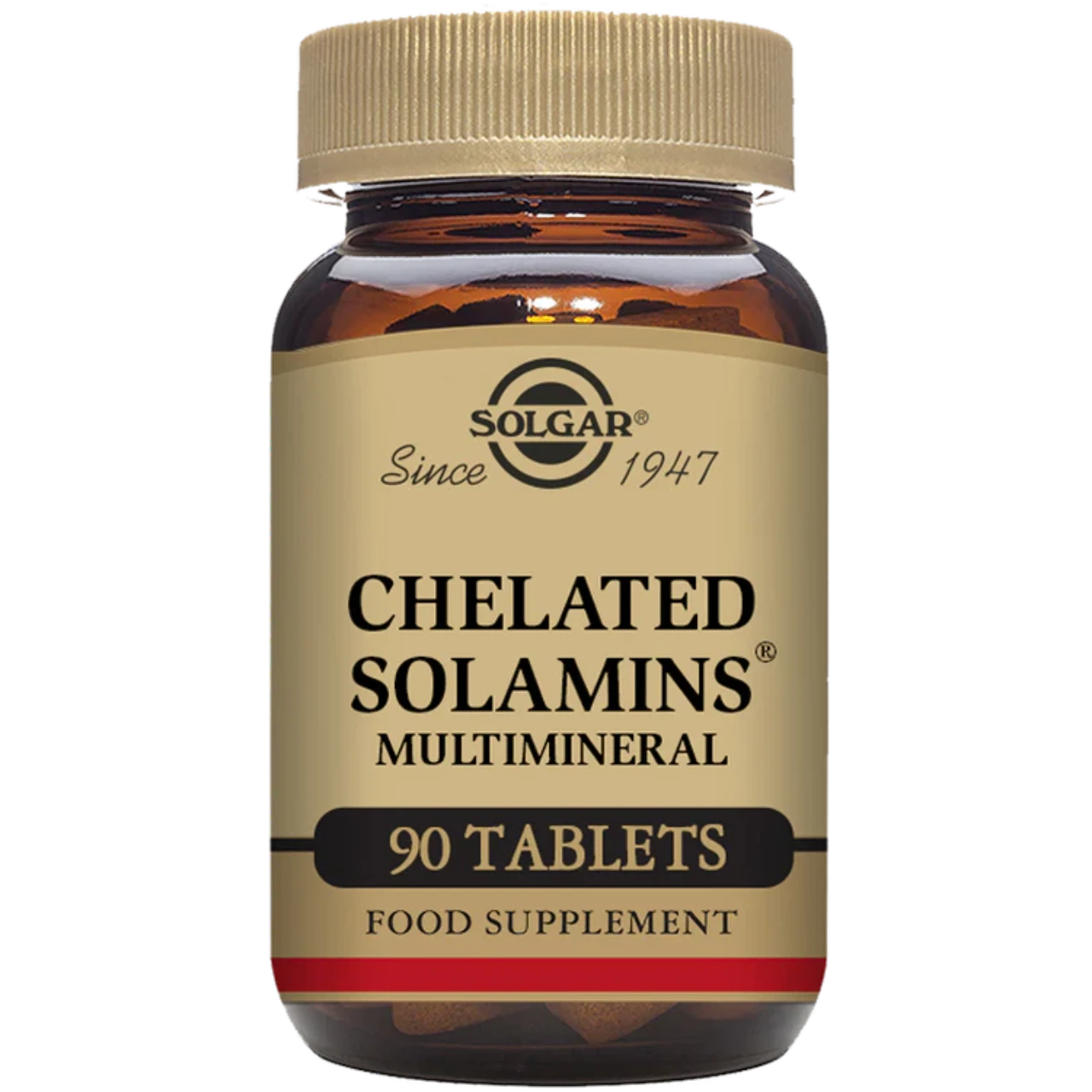 Solgar Chelated Solamins Multimineral Tablets for Overall Health Support