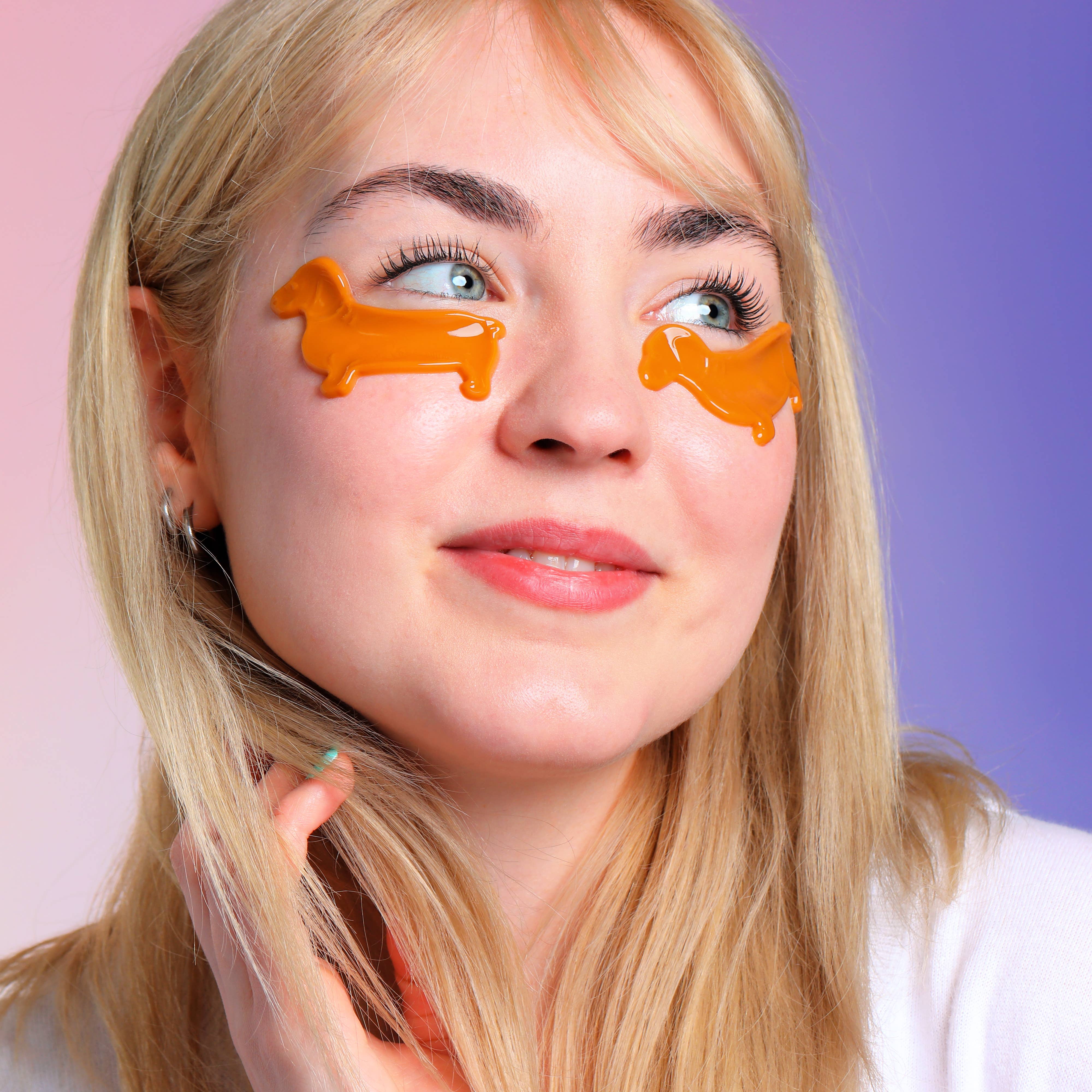So Fetch Viral Dachshund Dog Eye Patches l Beauty Gift 8 ct