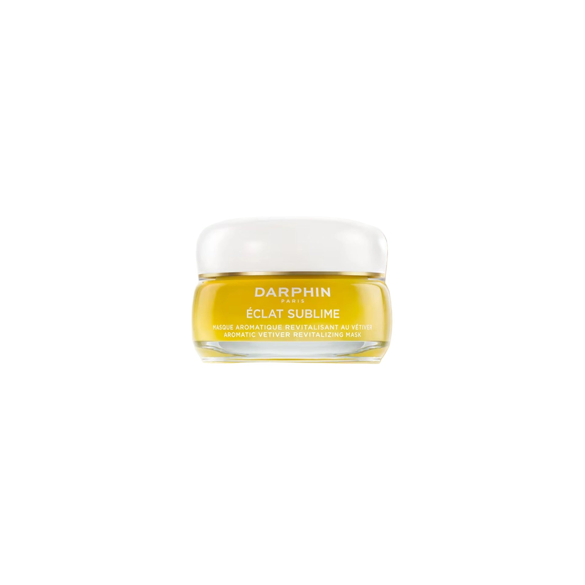 Darphin Éclat Sublime Aromatic Vetiver Revitalizing Mask – nourishing oil mask with Vetiver extract for radiant, revitalized skin.
