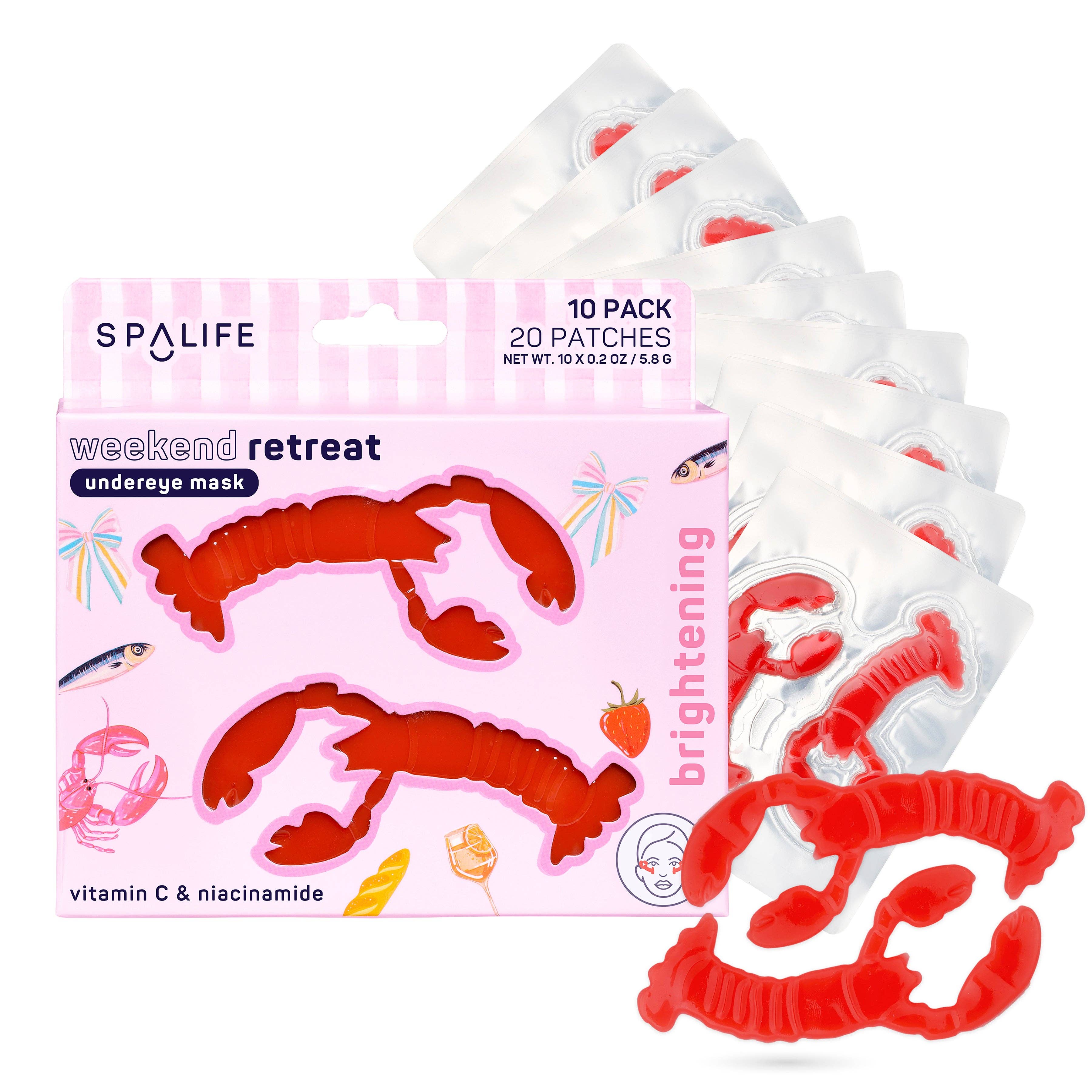 Weekend Retreat Brightening Undereye Patches l 10 Pack