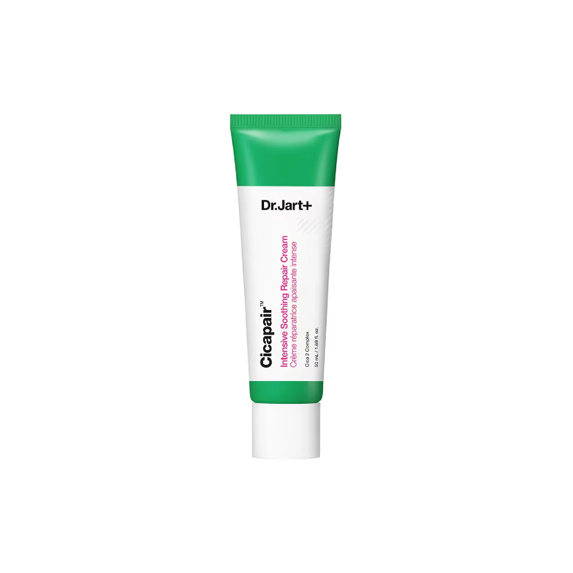 Dr. Jart+ Cicapair™ Intensive Soothing Repair Cream – Silky anti-redness moisturiser for sensitive and post-treatment skin.