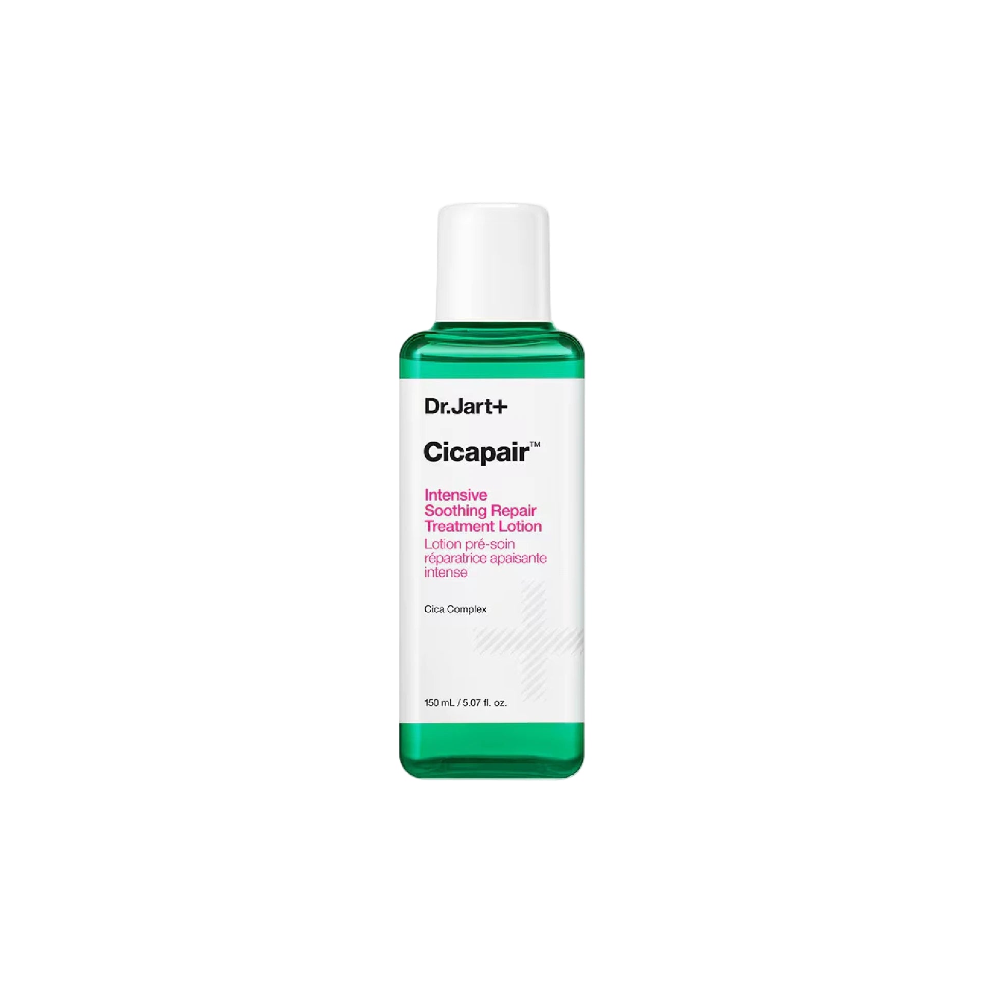 Dr. Jart+ Cicapair™ Intensive Soothing Repair Treatment Lotion – Lightweight hydrating lotion with Centella Asiatica, Peptides & Allantoin for redness relief and barrier care.