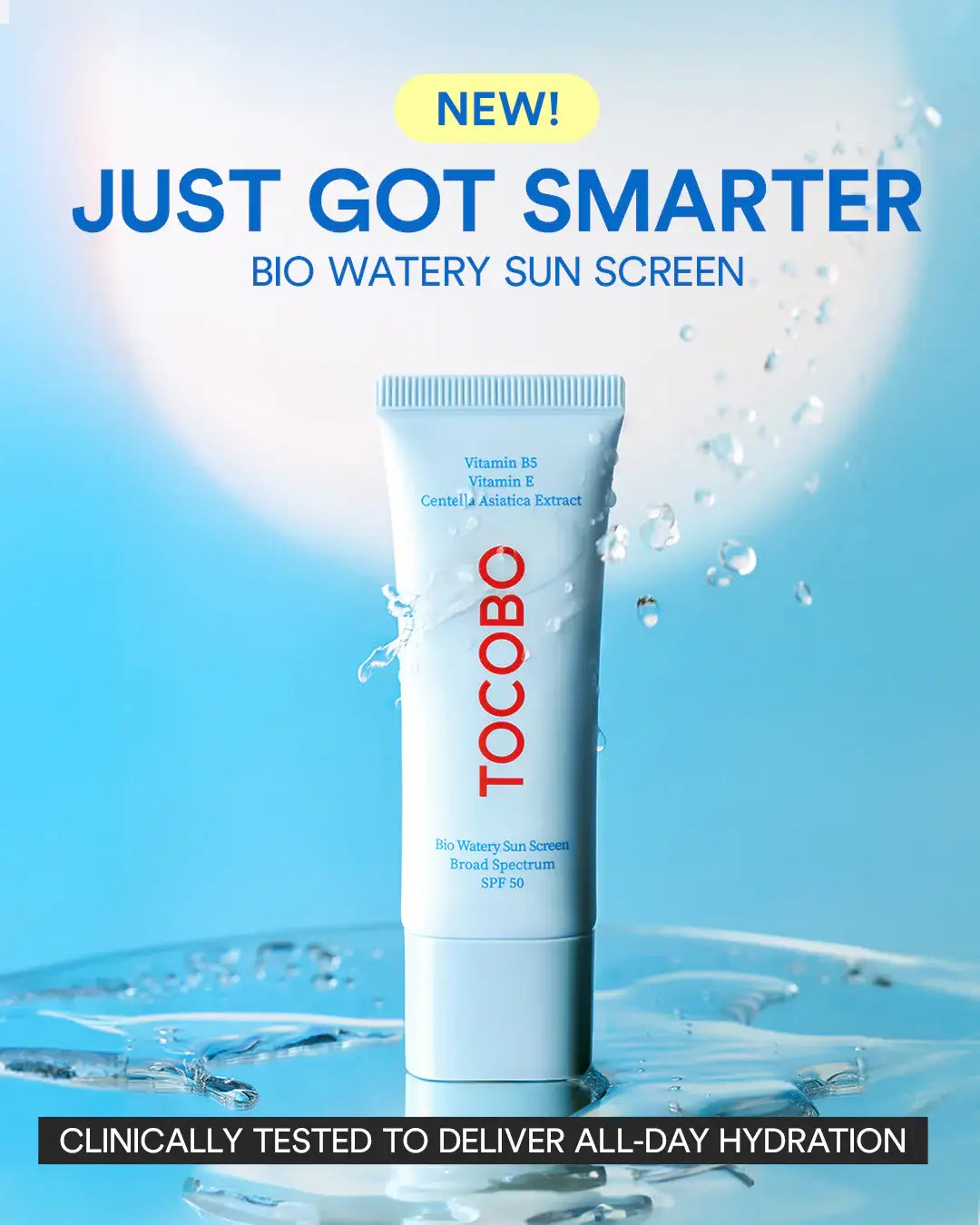 TOCOBO Bio Watery Sun Cream SPF50+ PA++++ 50ml