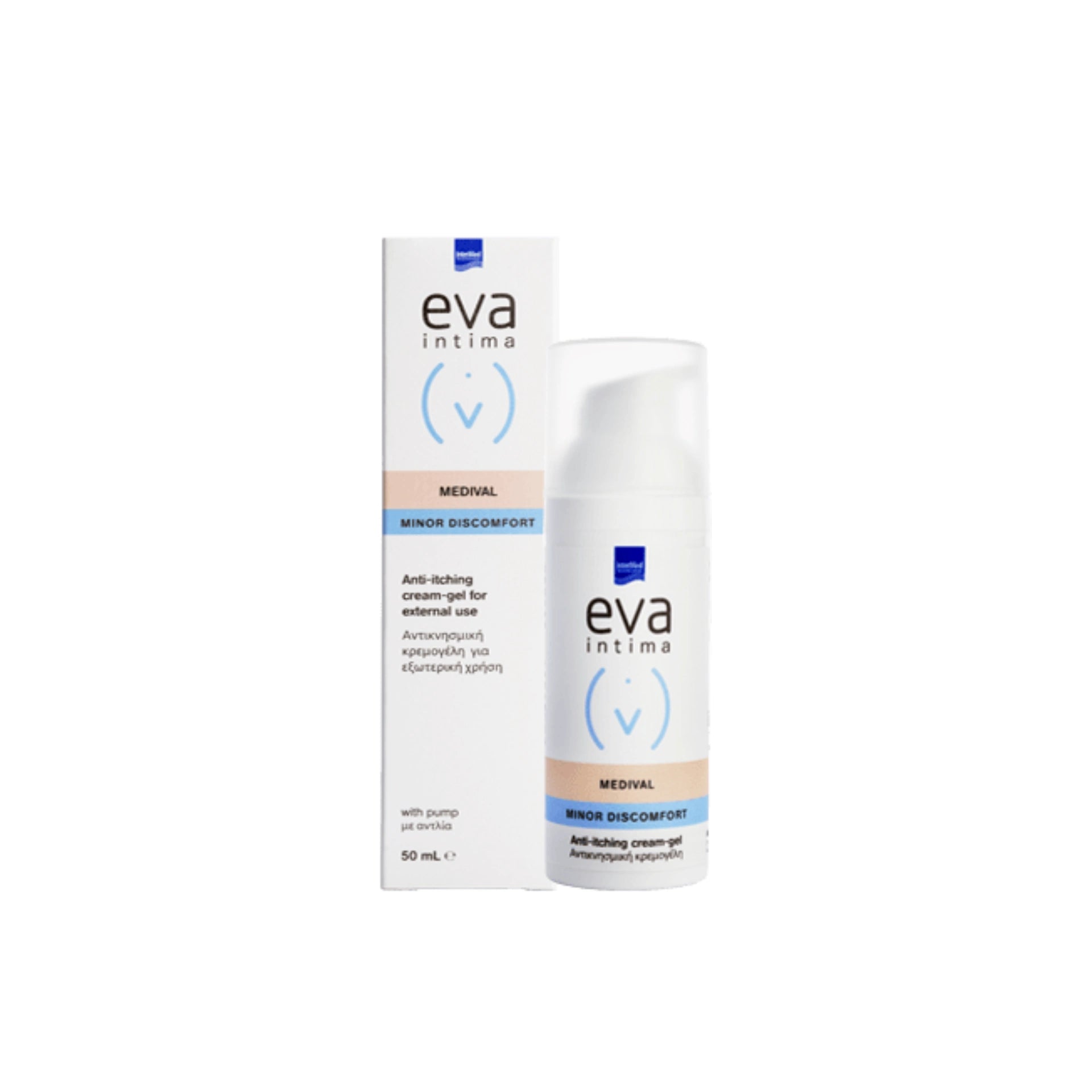 EVA Intima Medival Cream-Gel 50ml for External Irritation Relief