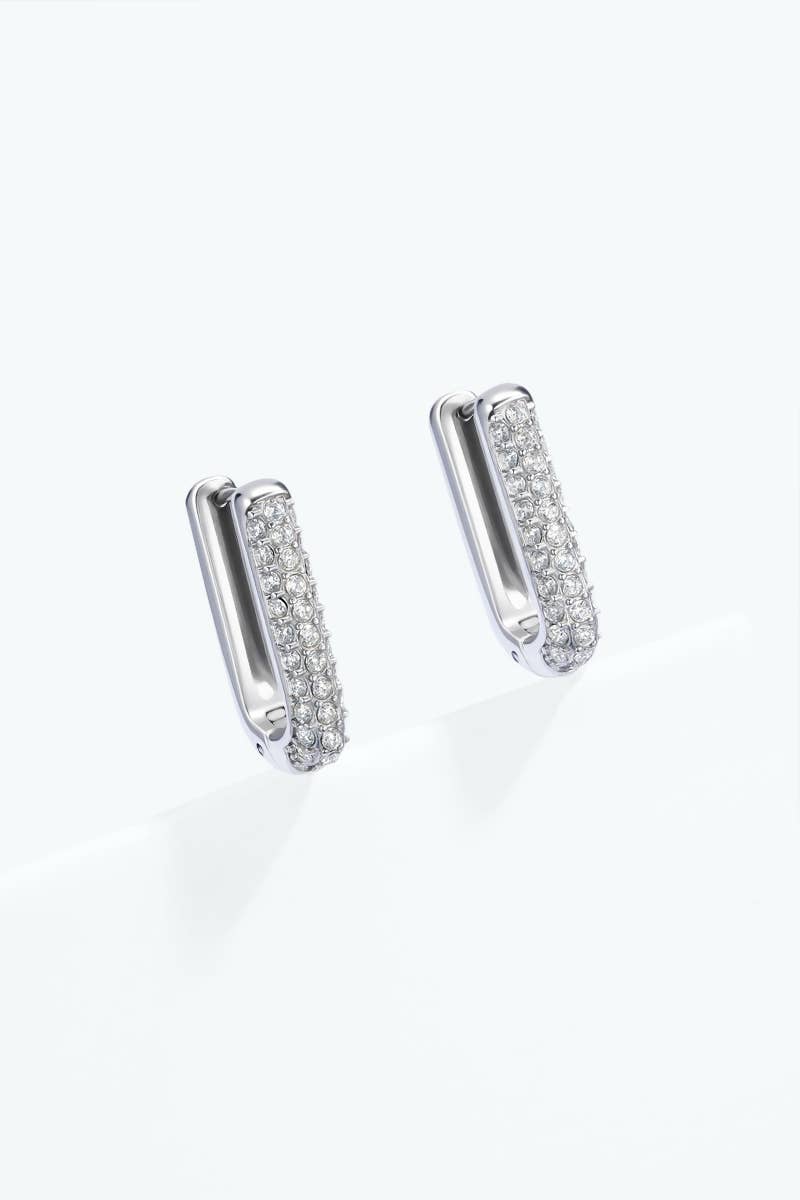 Stainless steel earrings: Gold