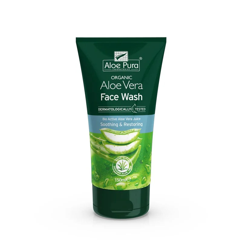 Aloe Vera Face Wash - Gentle cleansing and revitalization for all skin types
