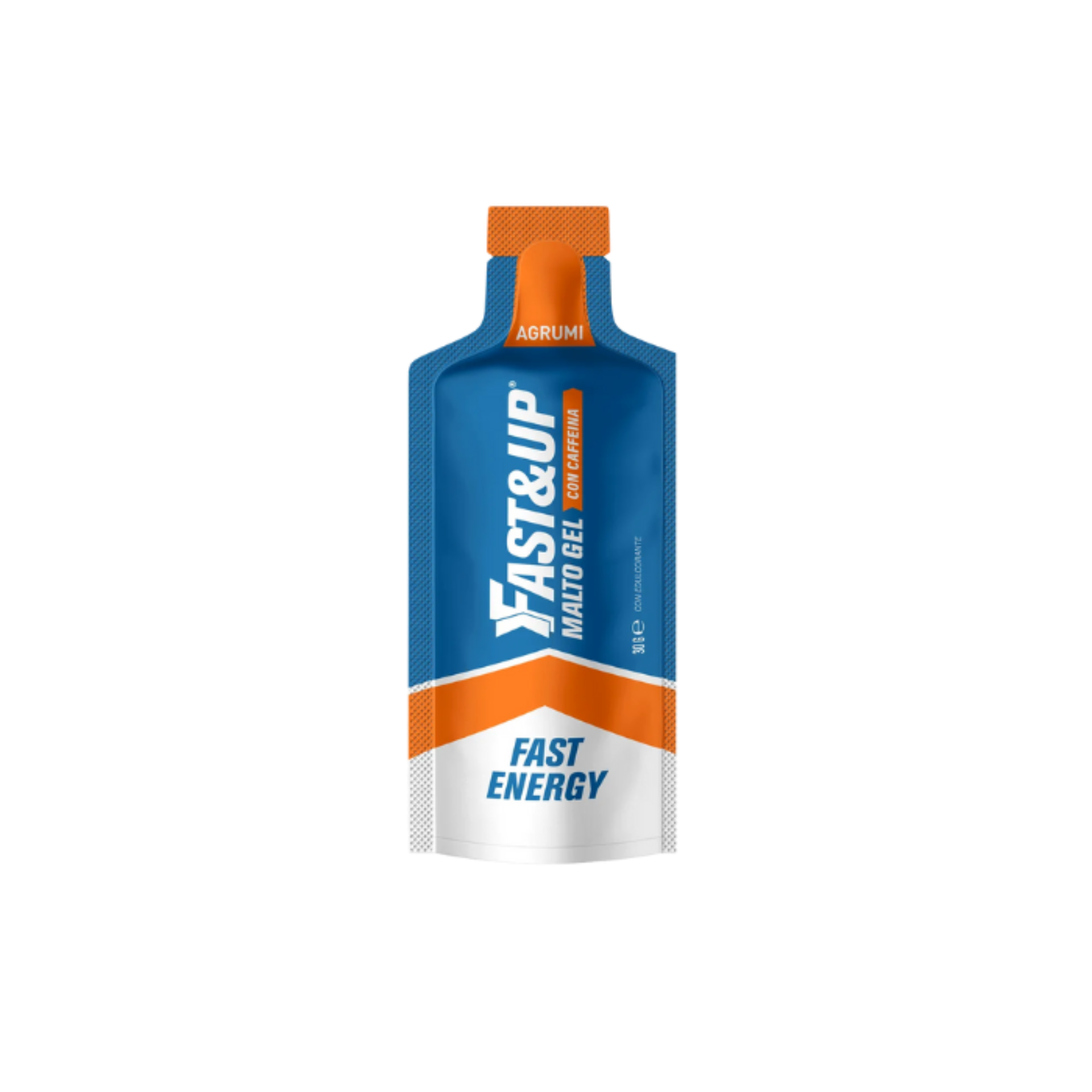 Energy Malto Gel Orange 30g energy gel with maltodextrin and caffeine for instant energy support.
