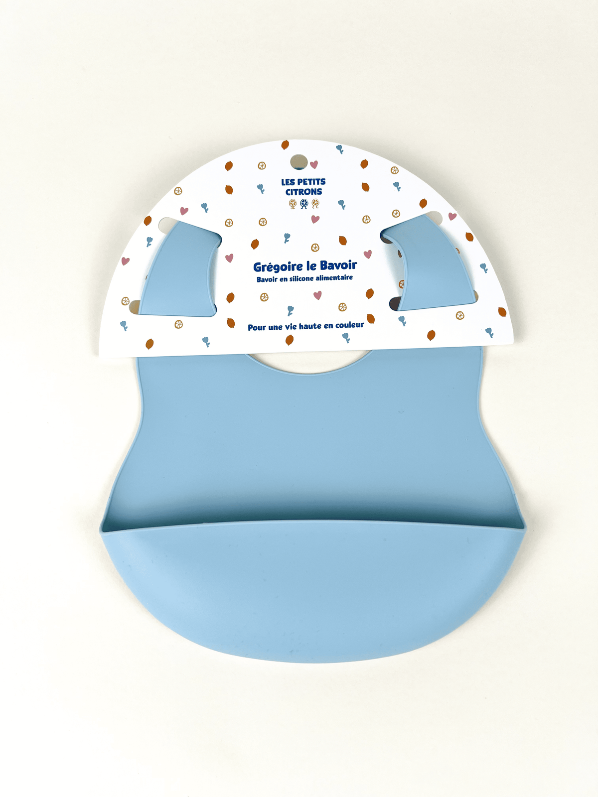 Whale meal pack+animal bib +straw glass: Sky blue