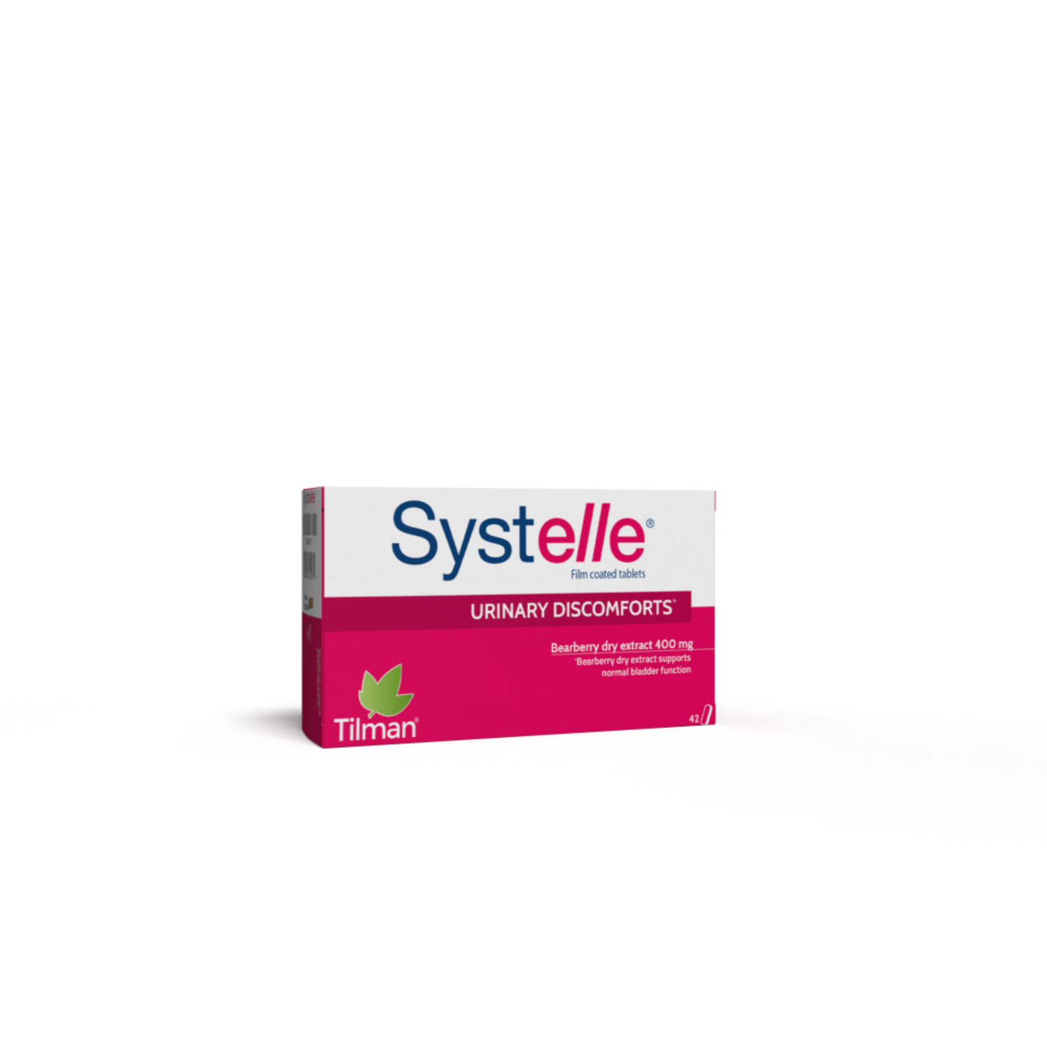 Tilman Systelle tablets with bearberry for urinary tract health.
