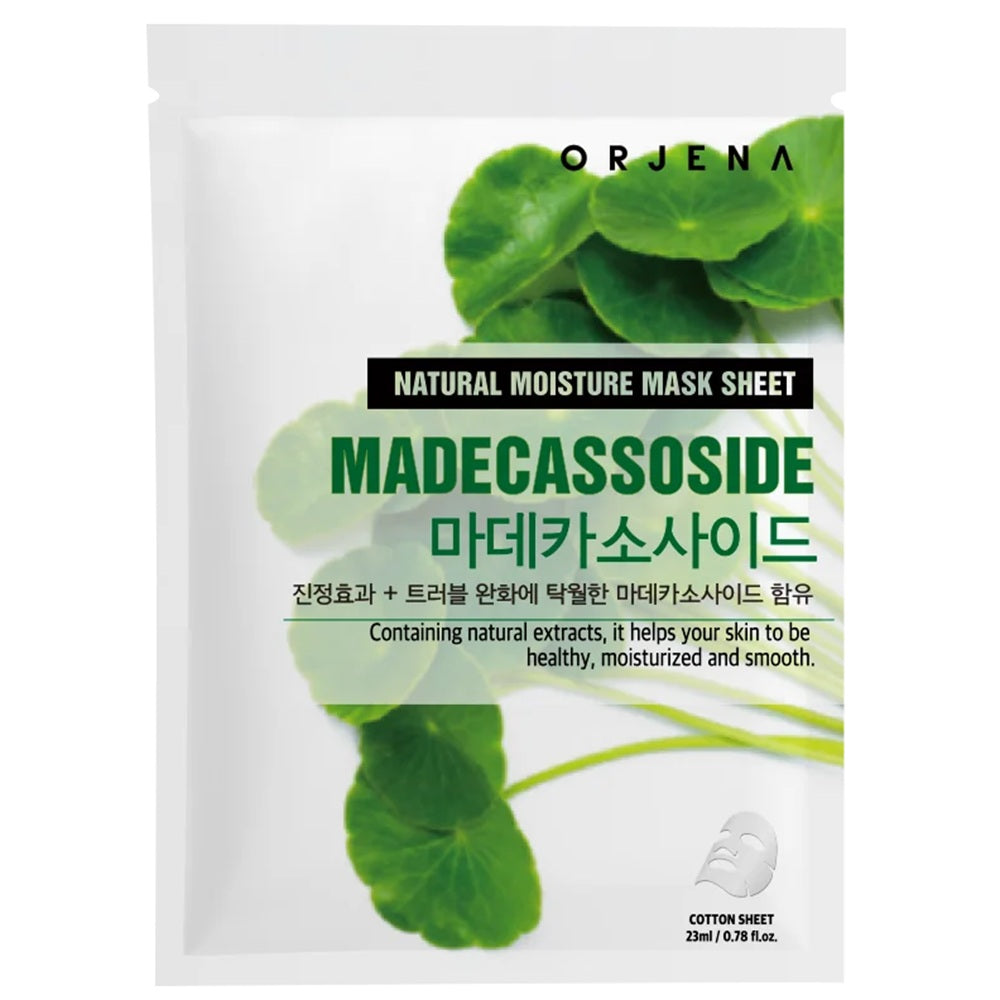 ORJENA Natural Moisture Madecassoside Mask Sheet 23Ml