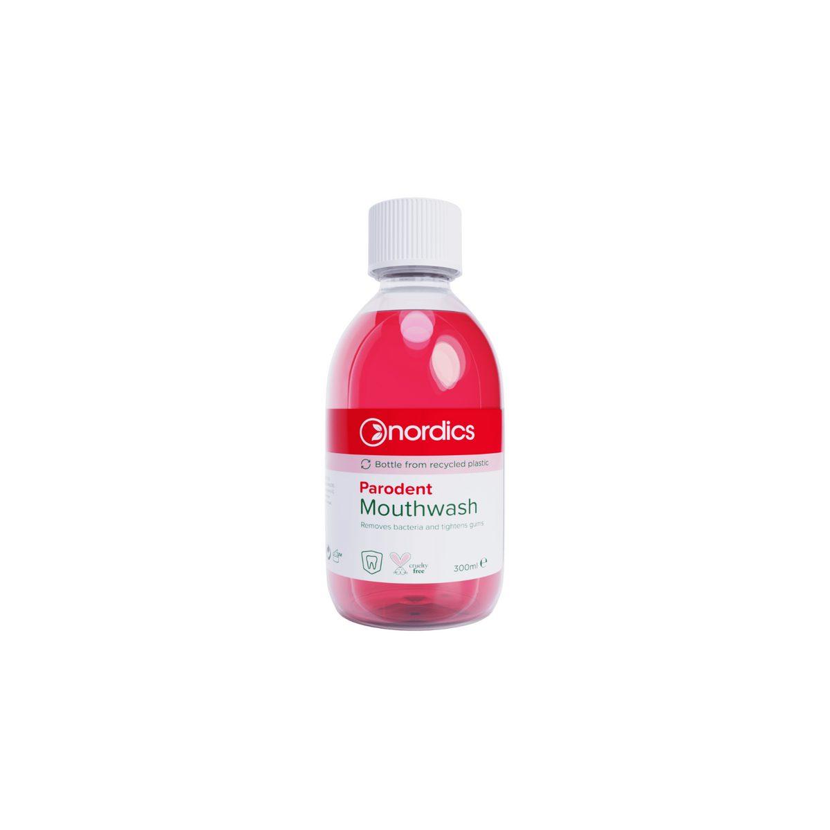Nordics Mouthwash Parodent for sensitive gums 300ml