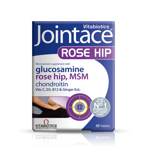 Vitabiotics Jointace Rose Hip & MSM - Joint and bone health support with glucosamine and chondroitin.