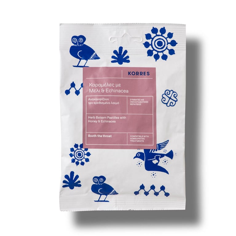 KORRES Honey + Echinacea Extract Herb Balsam Pastilles 60g