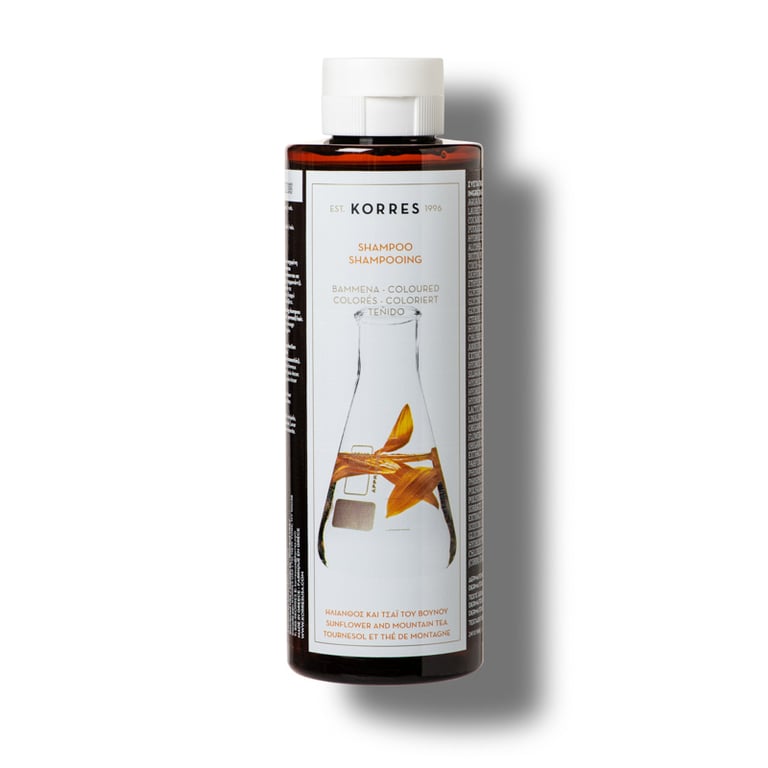 KORRES Sunflower + Mountain Tea Shampoo For Dyed Hair 250ml