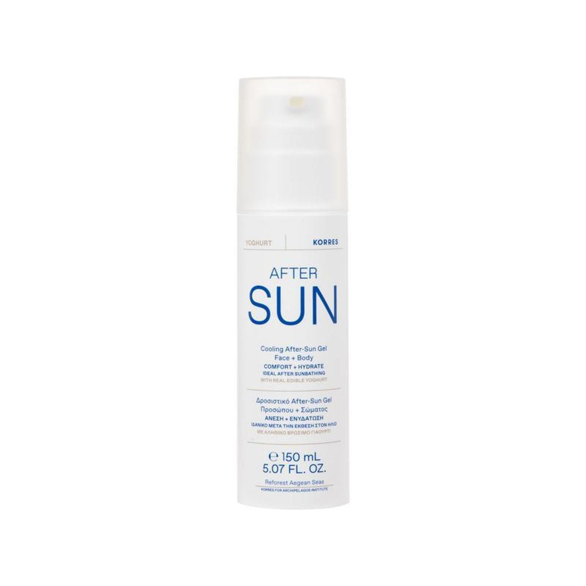KORRES Yoghurt Cooling Aftersun Gel Face + Body 150ml