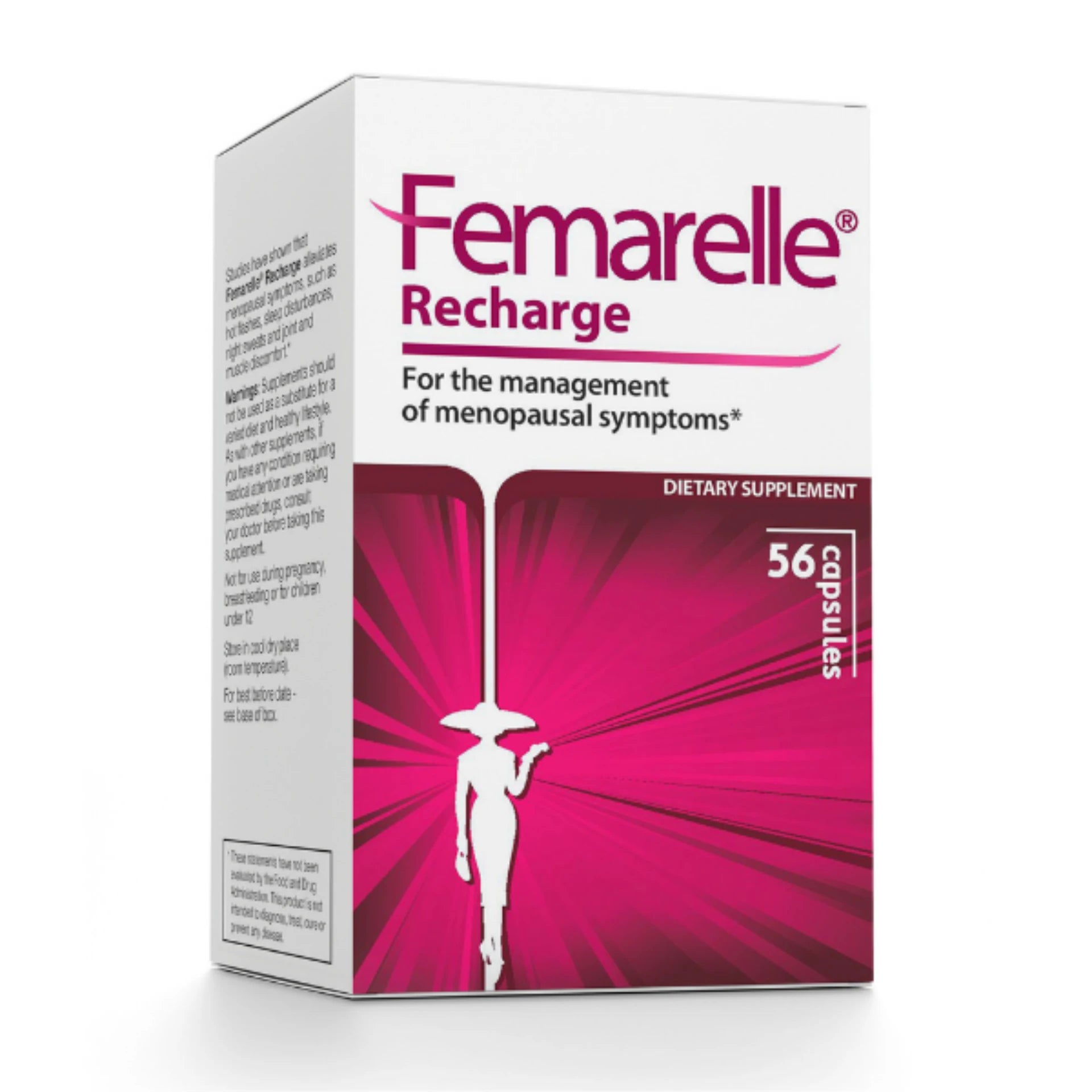 Femarelle Recharge natural menopause symptom relief