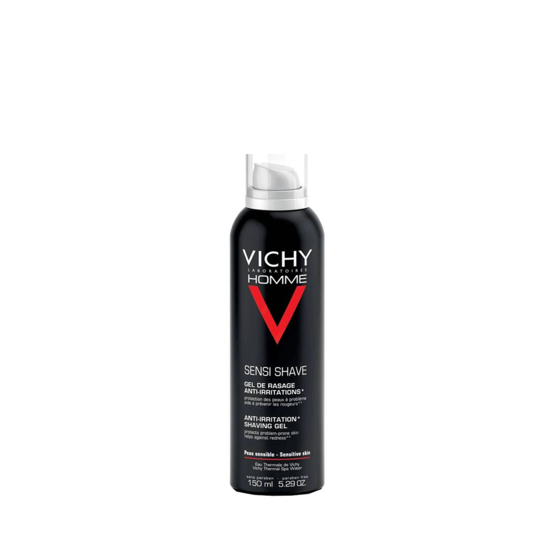 Vichy Homme Anti-Irritation Shaving Gel - Soothing shaving gel for sensitive skin.