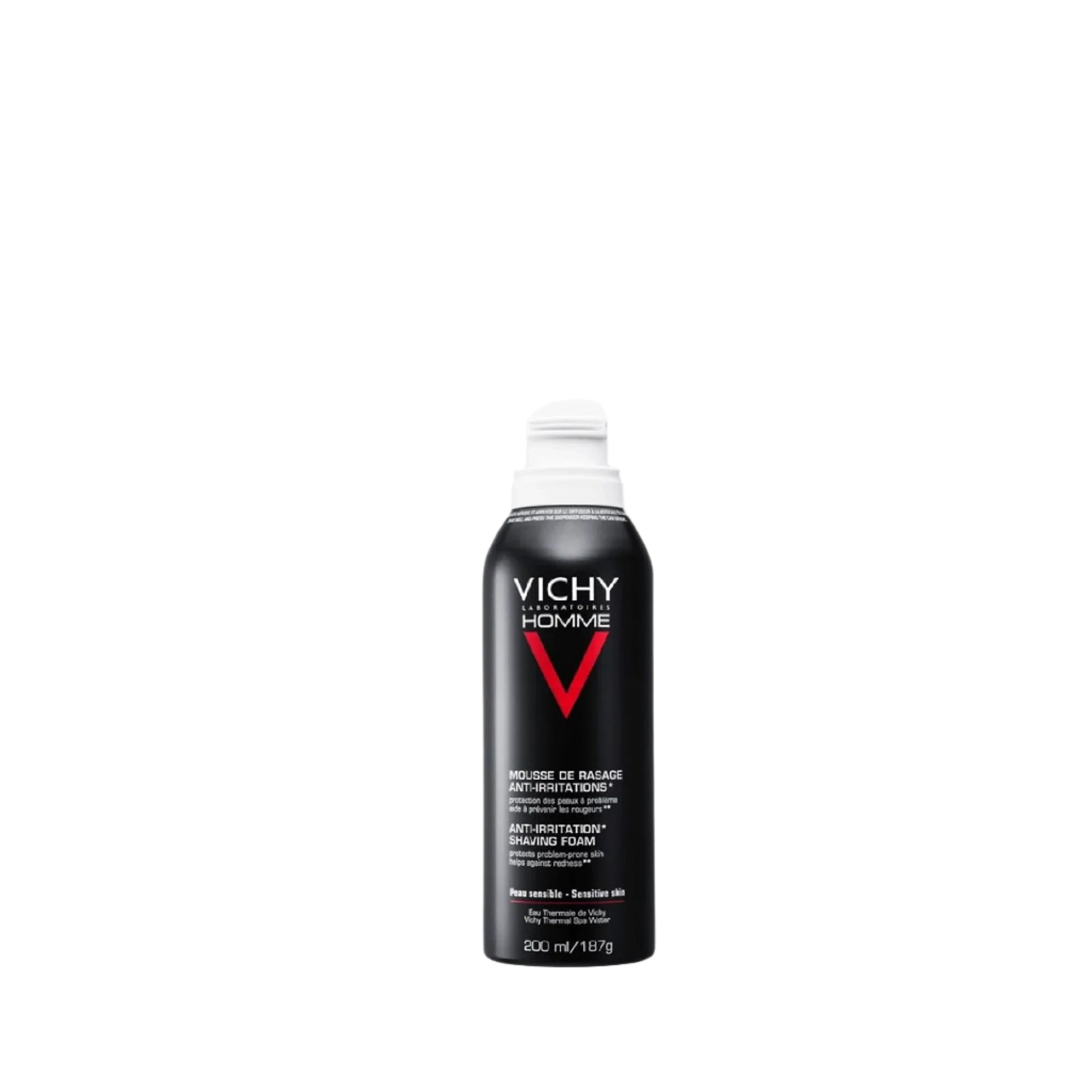 Vichy Homme Anti-Irritation Shaving Foam - Protective shaving foam for sensitive skin.