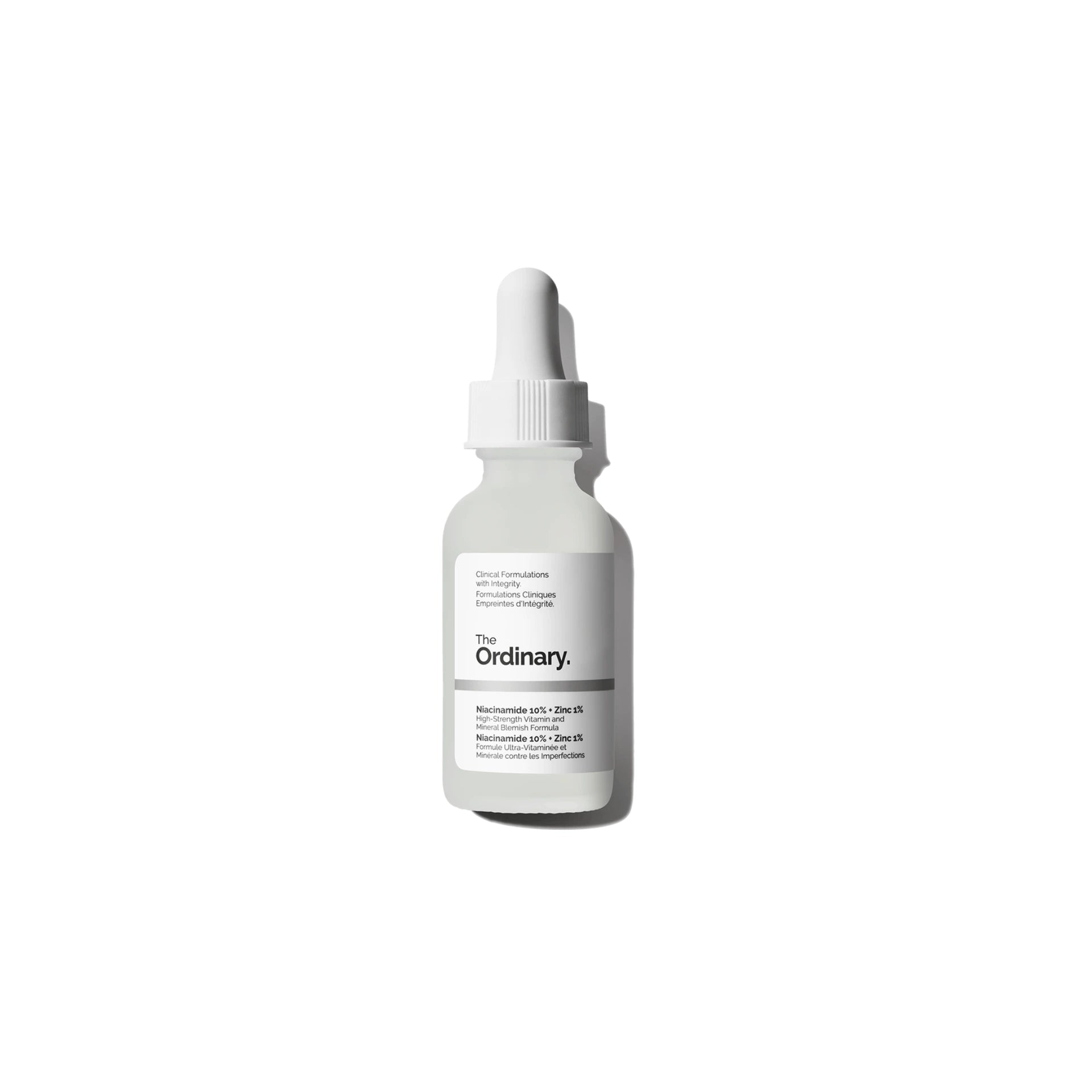 The Ordinary Niacinamide 10% + Zinc 1% – brightening and pore-refining serum with niacinamide and zinc PCA for smoother, clearer skin.