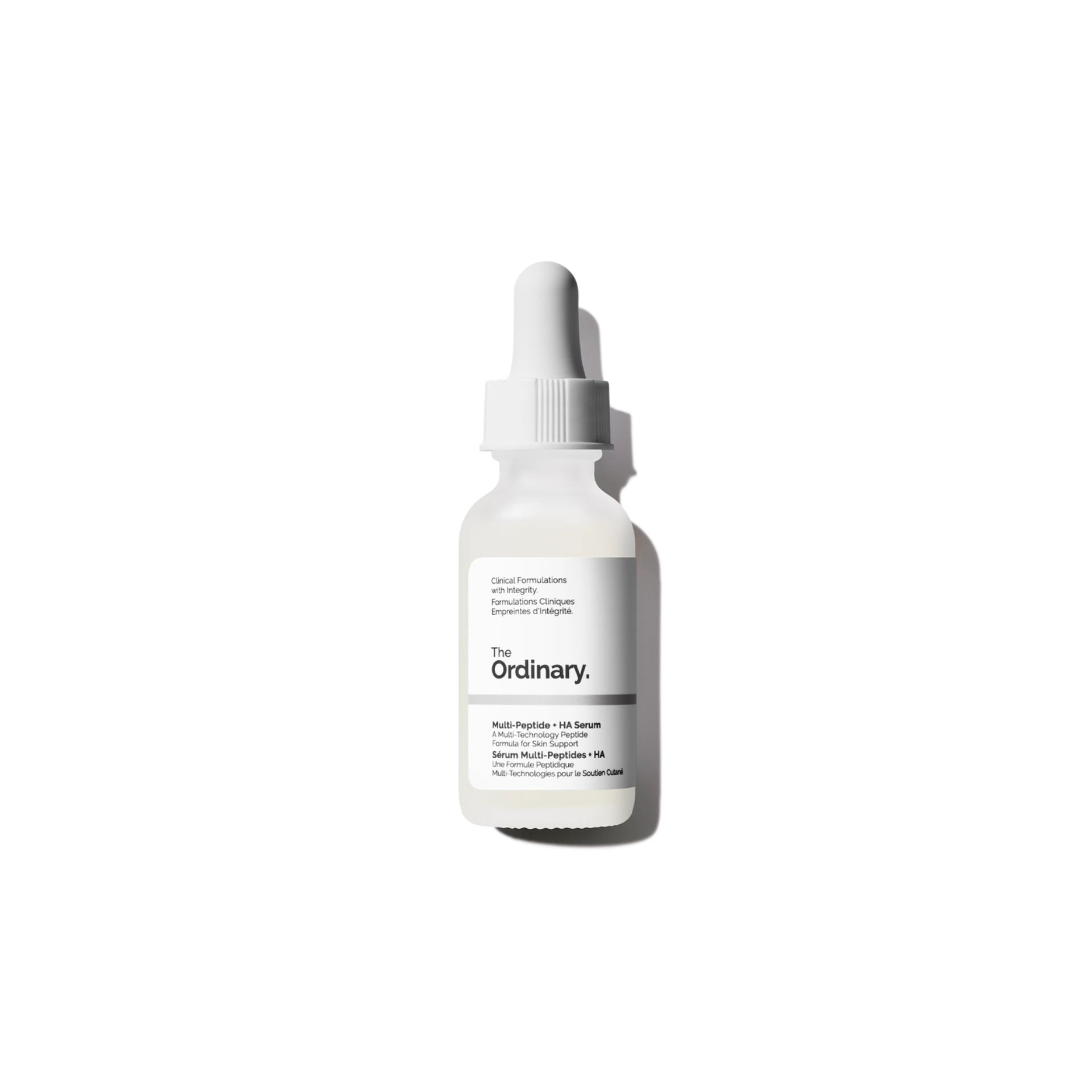 The Ordinary Multi-Peptide + HA Serum – Age-supporting peptide and hyaluronic acid serum to target fine lines, crow’s feet, and improve skin firmness.