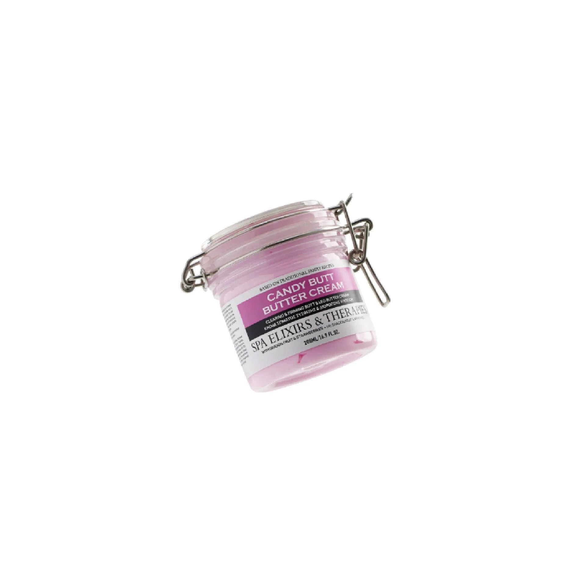 The Pionears Candy Butt Cream – A firming and clearing body butter enriched with strawberries, dragon fruit, and cocoa butter for smooth, radiant skin.