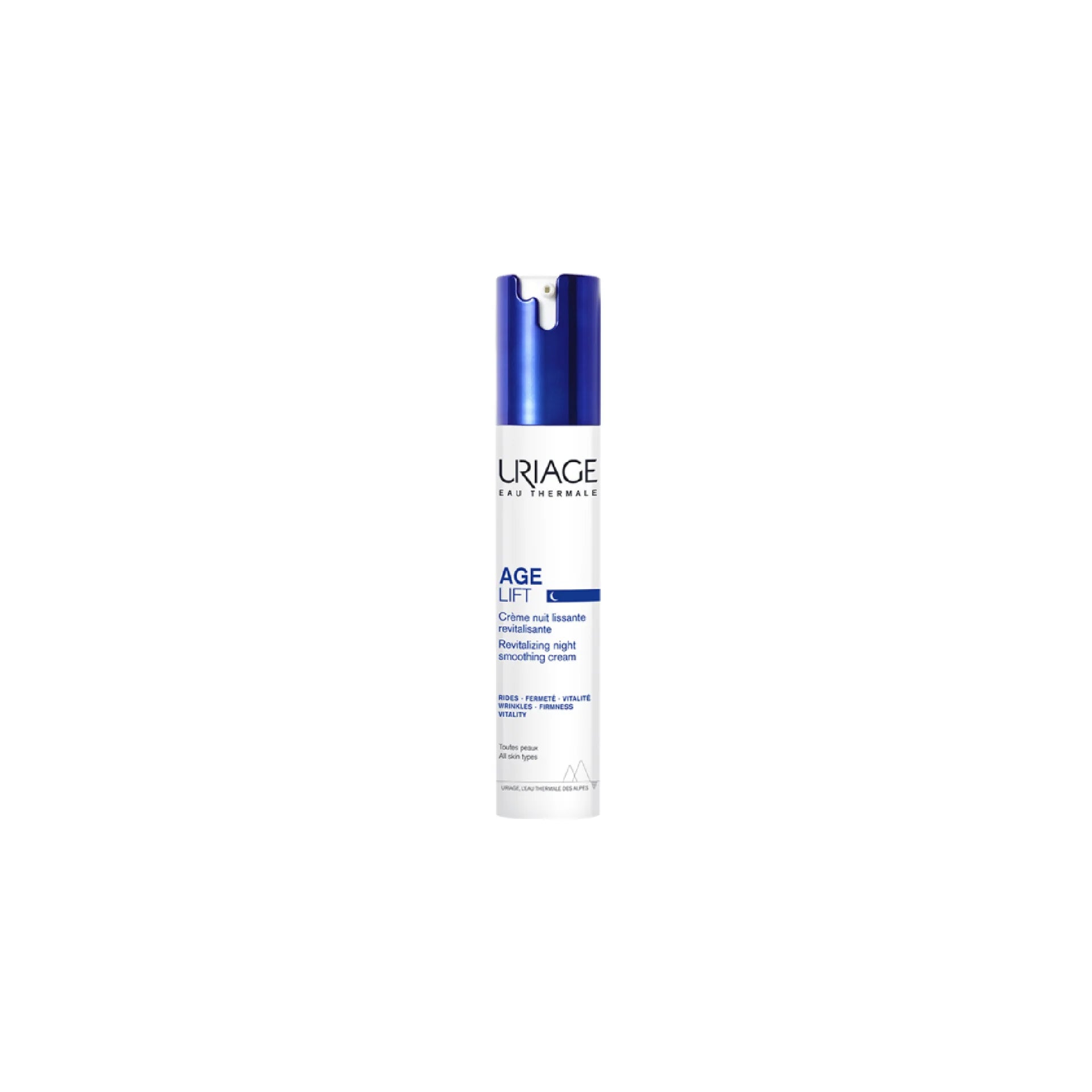 Uriage Age Lift Revitalizing Night Smoothing Cream – Anti-aging night cream for smoother, refreshed skin.