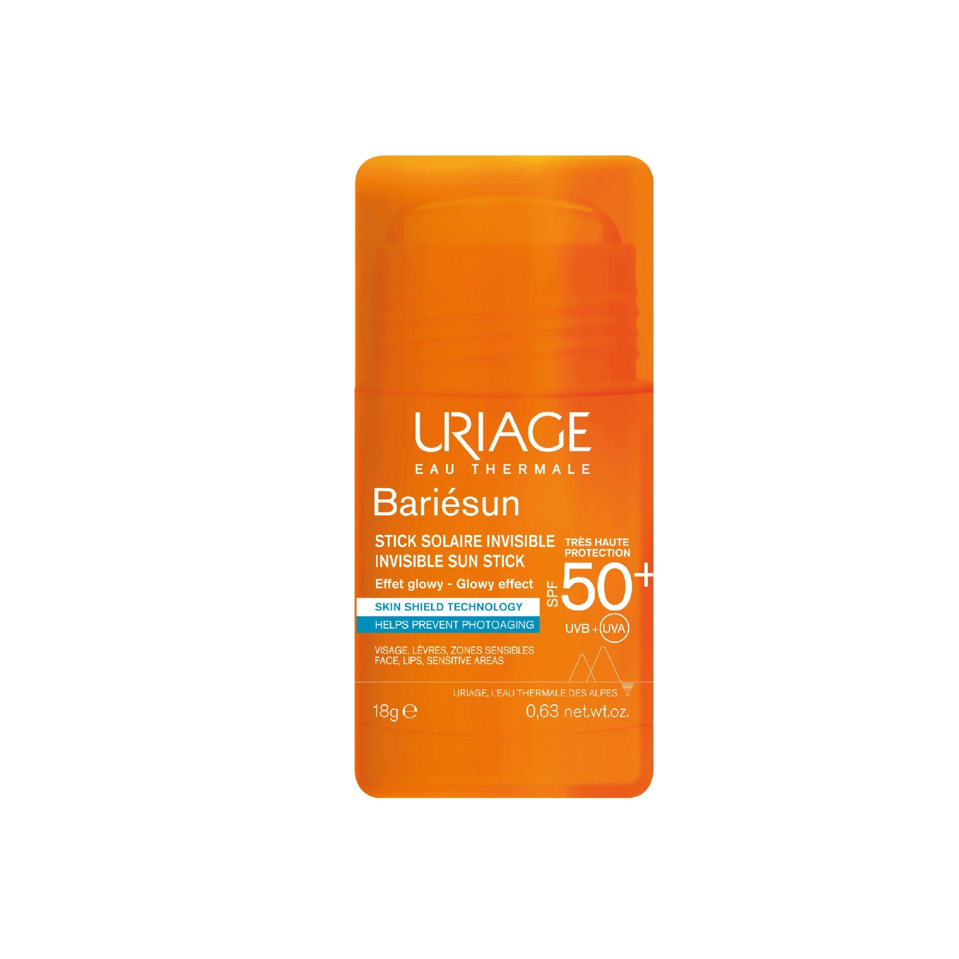Uriage Bariesun Invisible Stick SPF50+ – compact sun protection for sensitive areas.
