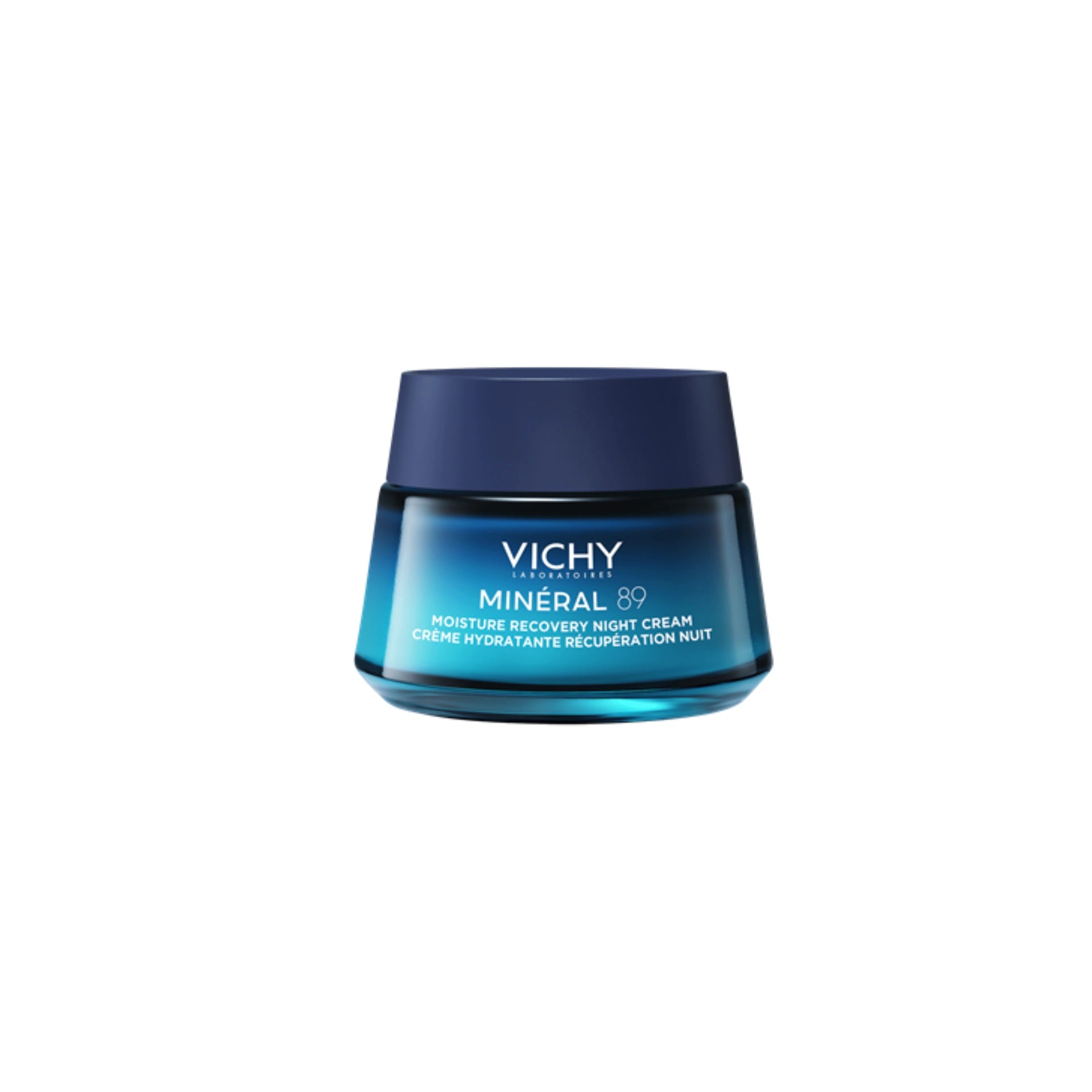 Vichy Minéral 89 Moisture Recovery – Hydrating and revitalizing night cream for all skin types.