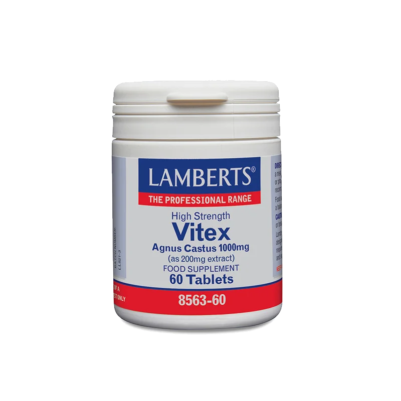 Lamberts Vitex Agnus-Castus 1000mg - Hormonal and reproductive health support.
