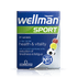 Vitabiotics Wellman Sport - Performance and vitality support for men with 27 nutrients.