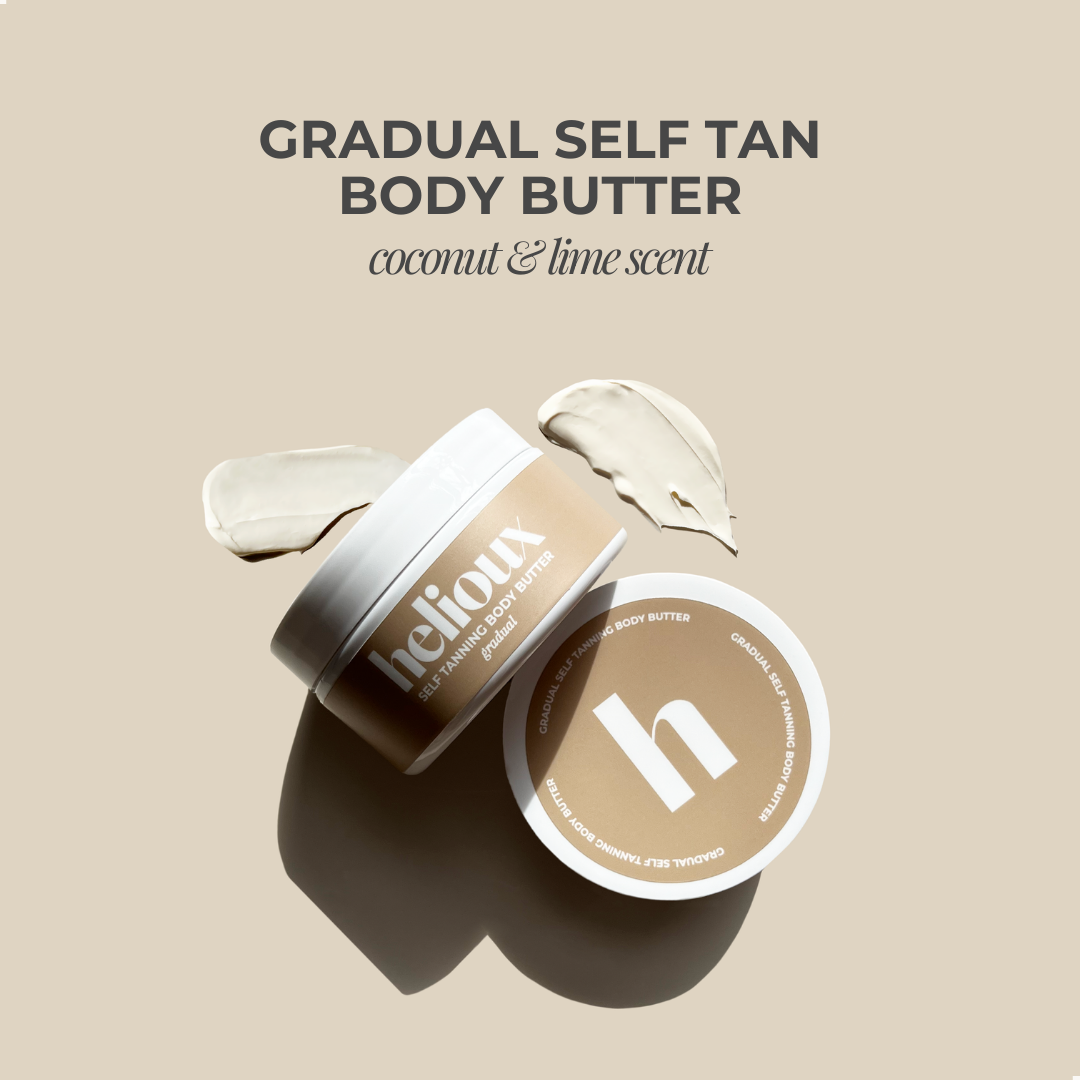 Gradual Self Tanner Lotion | Body Butter for Face &amp; Body