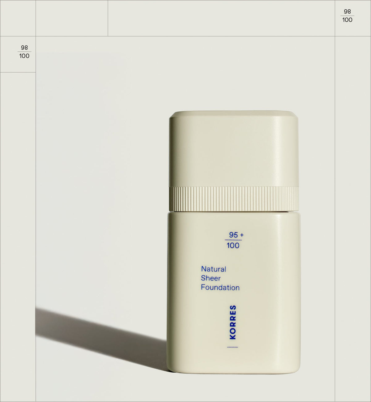 KORRES Natural Sheer Foundation 03 Tan 30ml
