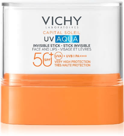Vichy Capital Soleil UV-Aqua Invisible Stick SPF50+ Face &amp; Lips