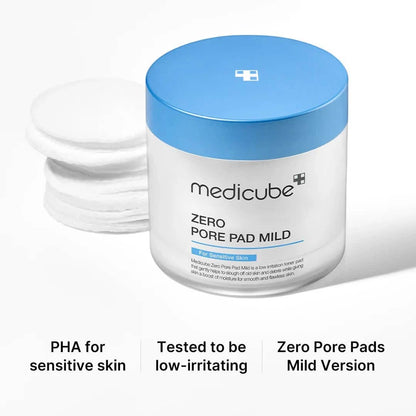 MEDICUBE Zero Pore Pad Mild 70pcs