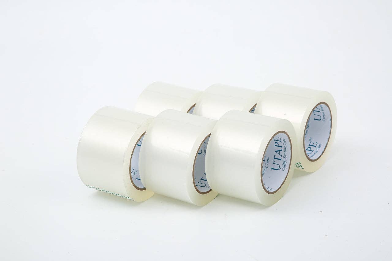 Packing Tape 3" Wide X 330'  Shipping Tape 6 Rolls