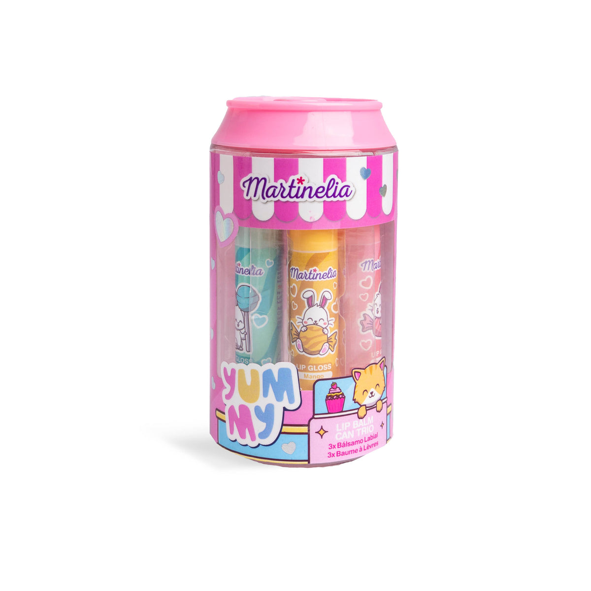MARTINELIA YUMMY LIP BALM CAN TRIO
