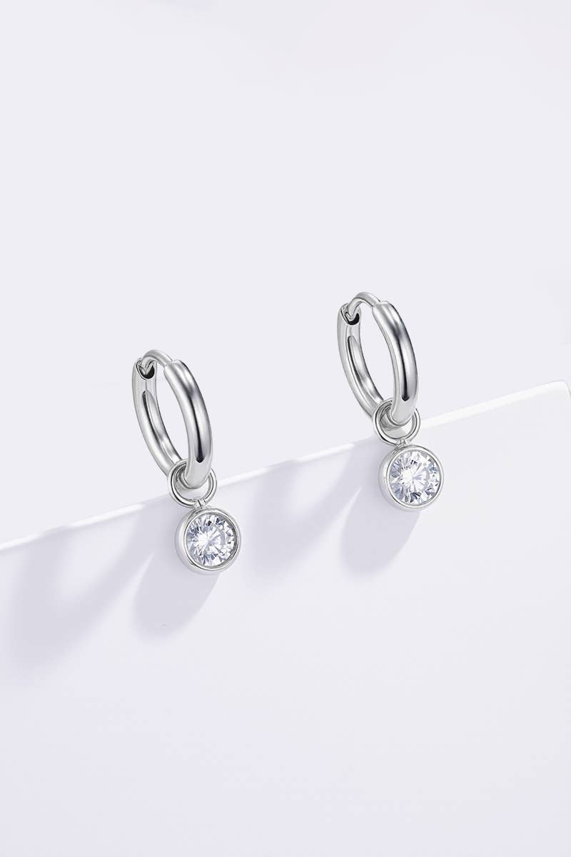 Stainless steel earrings 124AQ556: Or / 100% Acier inoxydable