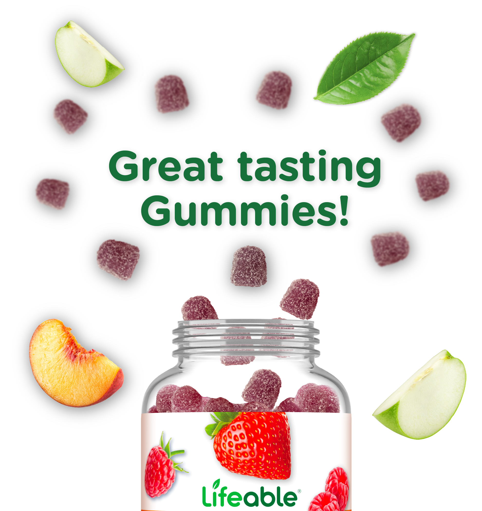 Lifeable Kids Cranberry Gummies for Bladder Health, 60 ct