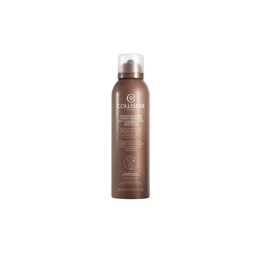 Collistar Gradual Body Transparent Self-Tanning Spay - 150ml