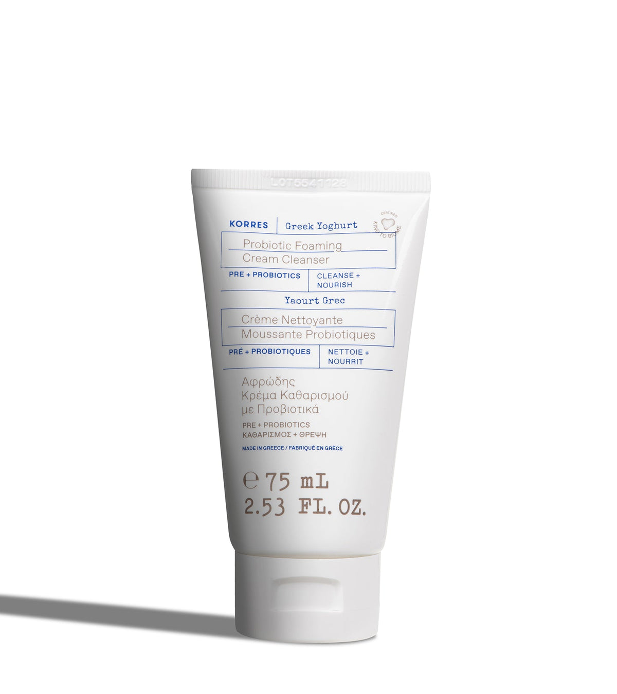 KORRES Greek Yoghurt Probiotic Foaming Cream Cleanser 75ml
