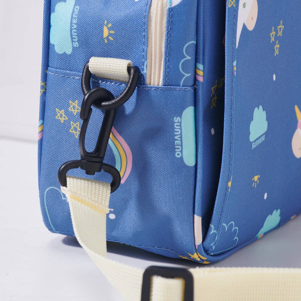 Diaper Changing Bag: Gray / Large