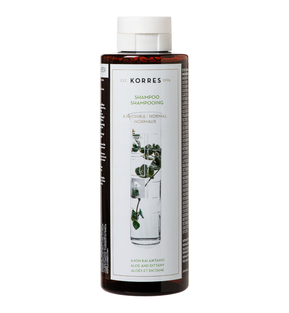 KORRES Aloe + Dittany Shampoo For Normal Hair 250ml