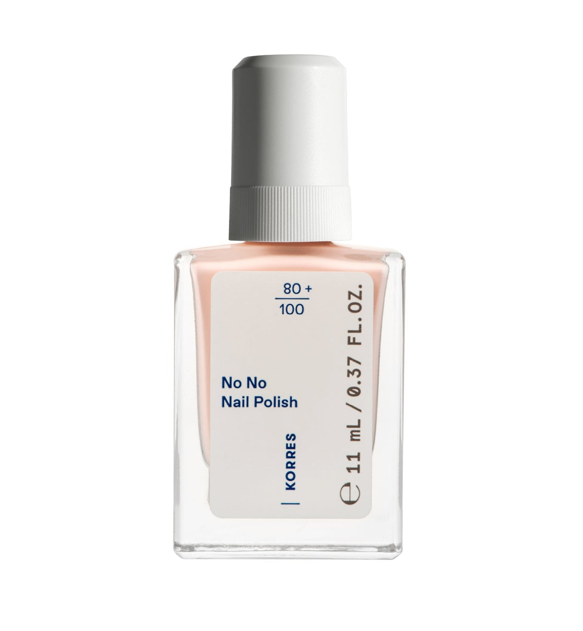 KORRES No No Nail Polish 20 Peach Blush 11ml