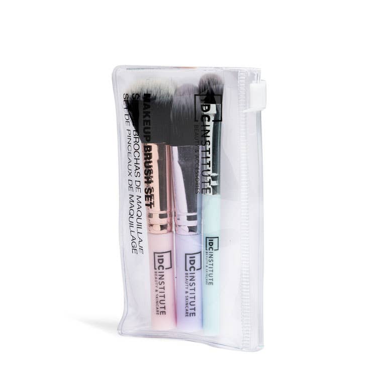IDC INSTITUTE MAKEUP BRUSH SET 3PCS