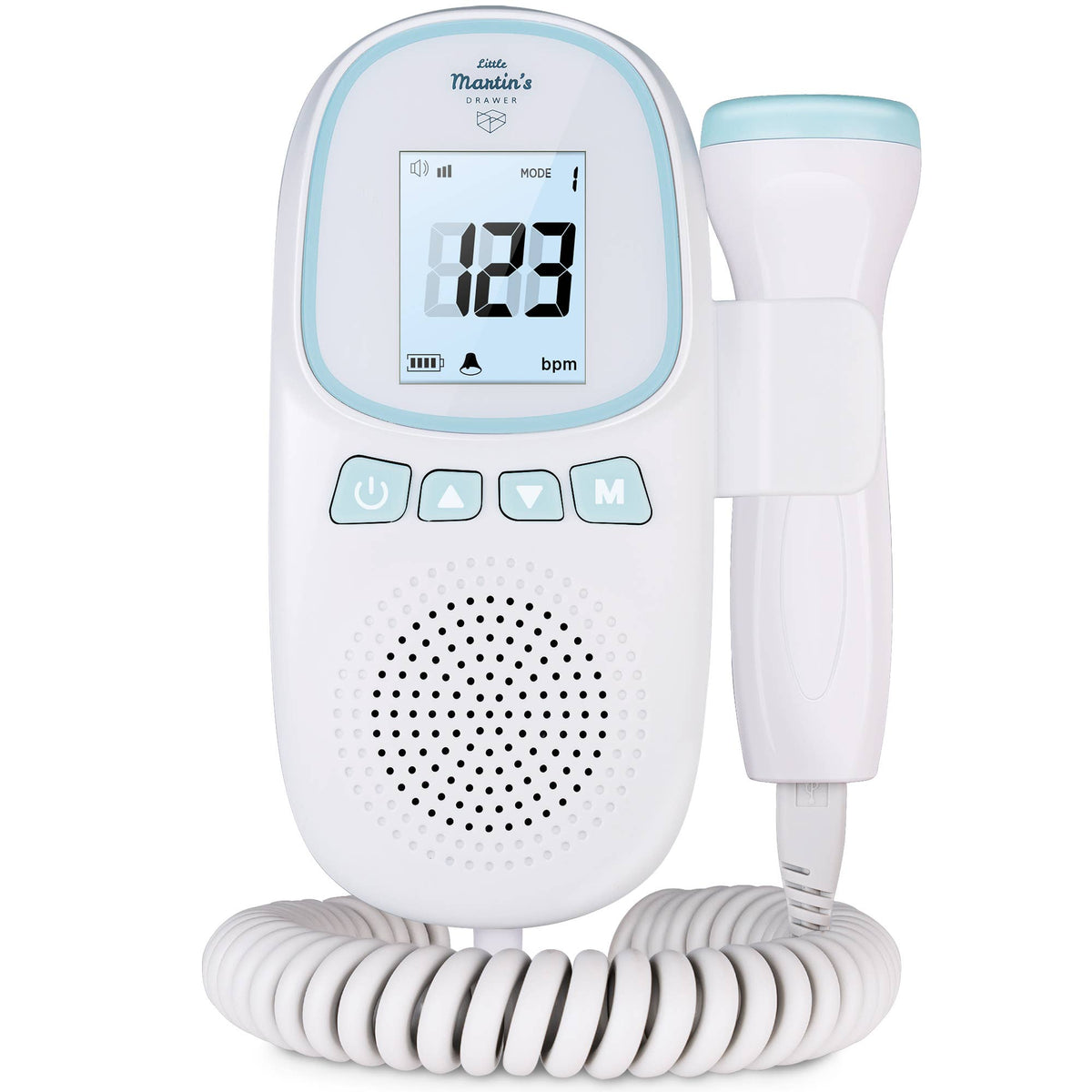 Little Martin's Portable Fetal Doppler: Blue