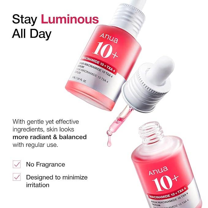 ANUA 10% Niacinamide+ 4% Tranexamic Acid Serum (30ml /1.01 fl.oz.)